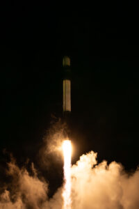 Rocket Lab’s Electron rocket lifted off from Launch Complex 1 at Māhia, New Zealand at 7:41 p.m. NZST May 25, 2024 (3:41 a.m. EDT) carrying a small satellite for NASA’s PREFIRE (Polar Radiant Energy in the Far-InfraRed Experiment) mission. Credit: Rocket Lab