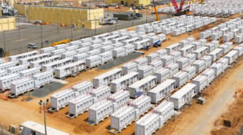 Saudi Arabia commissions its largest battery energy storage system